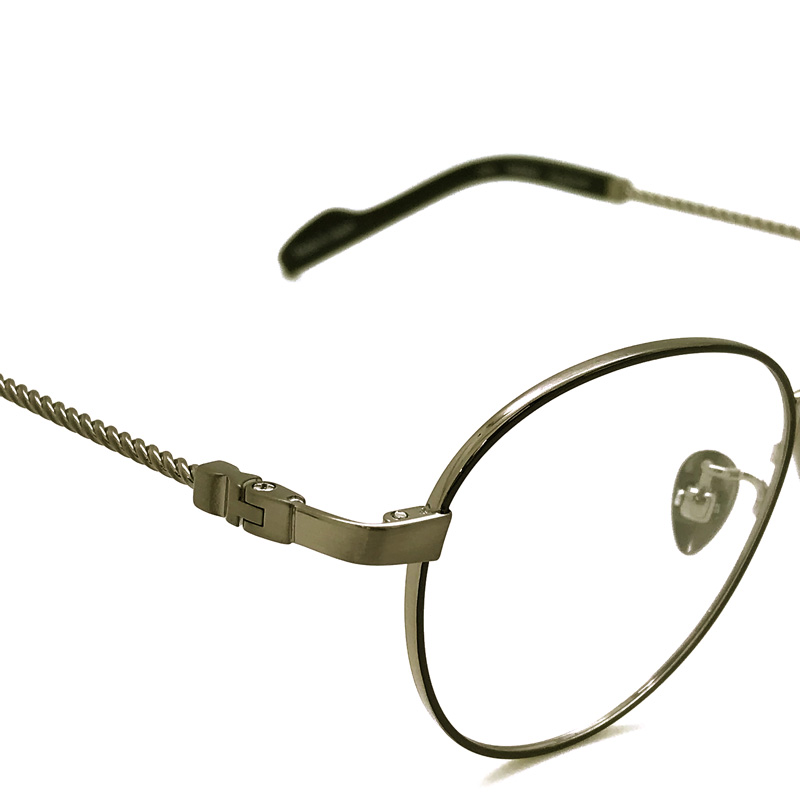 【楽天市場】Yohji Yamamoto メガネフレーム ヨウジヤマモト メンズ&レディース ブラック×ガンメタルシルバー 眼鏡 YY-19
