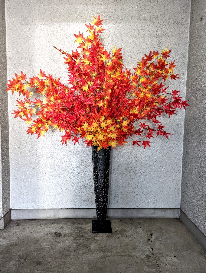 楽天市場】紅葉スタンド 150cm 大型ディスプレイ 店舗装飾 秋 装飾