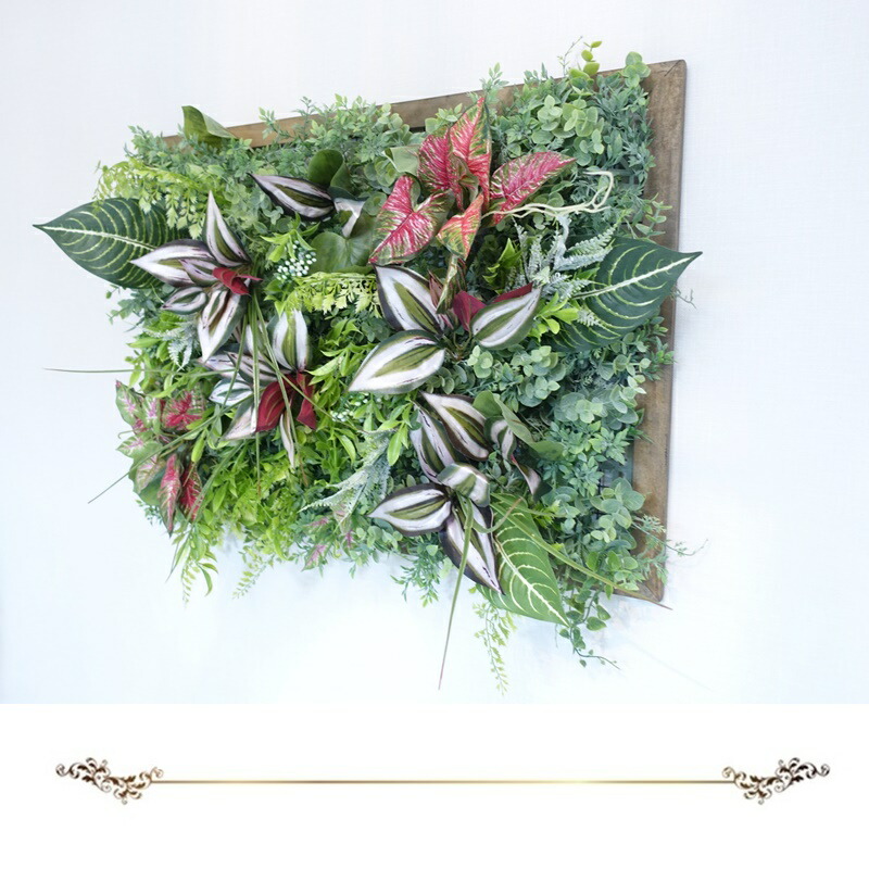 フェイクグリーン 壁掛け 触媒加工 消臭 壁掛け グリーン 観葉植物 木製 フレーム オブジェ インテリア 玄関 人工観葉植物 リビング トイレ 洗面所 キッチン おしゃれ かわいい 壁面 ディスプレイ ウォールデコ 雑貨 触媒 フェイクグリーンのフレーム Butlerchimneys Com