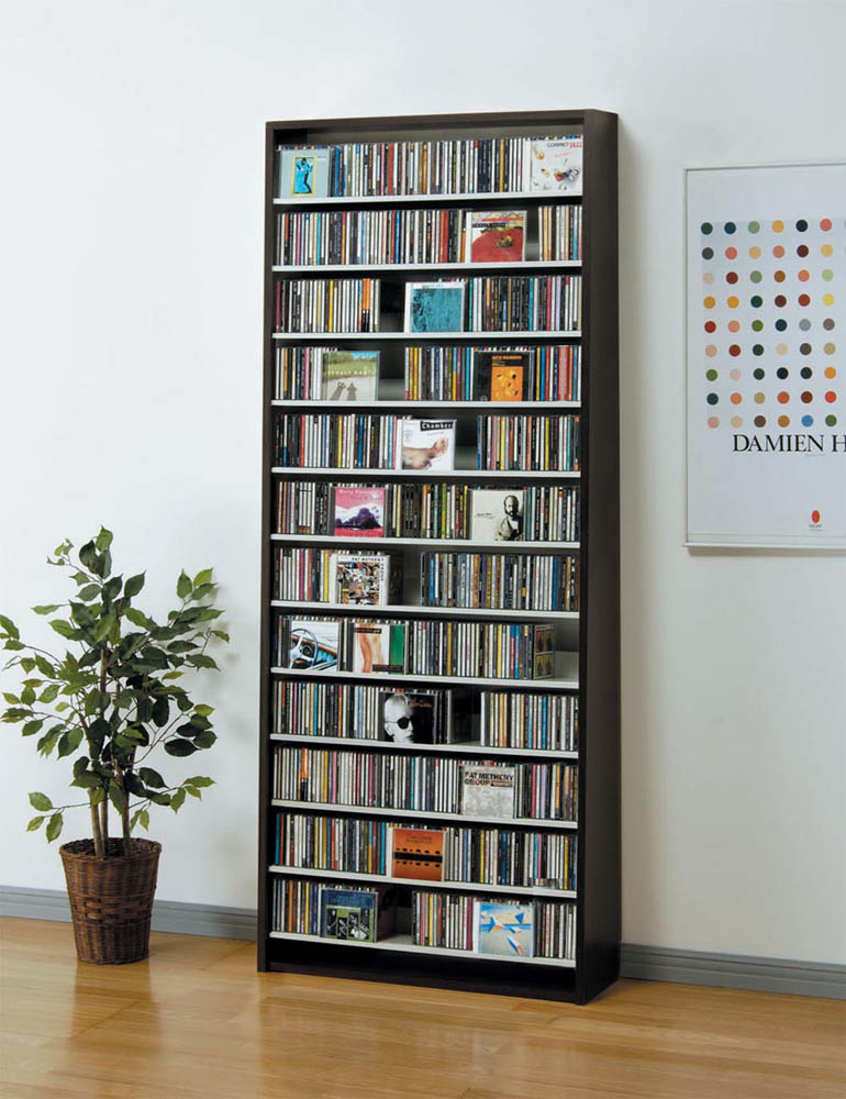 楽天市場】【送料無料】CDラック CD収納ラック DVDラック CD DVD 収納