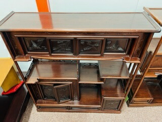 和室用収納家具 大阪唐木 紫檀 和室 現品かた付ける品
