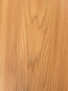 樹種：スギ（板）リフォームテープはる造 規格：0.5mm厚×125mm巾ｘ2.75M巻 天然木粘着テープ付