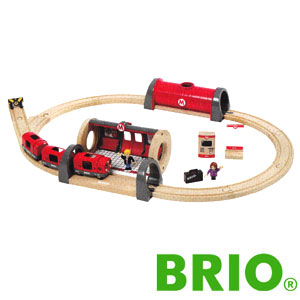 楽天市場】BRIO カーゴレール デラックスセット (プラケース付き