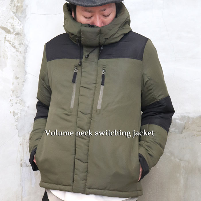 パデッドジャケット メンズ パデットジャケット 撥水加工 ボリュームネックジャケット ジャケット メンズ ボリュームネックジャケット 中綿ジャケット メンズ ジャケット アウター メンズファッション 冬服 メンズ 防寒着 冬 暖かい 冬服 メンズ 長袖 wood which flows
