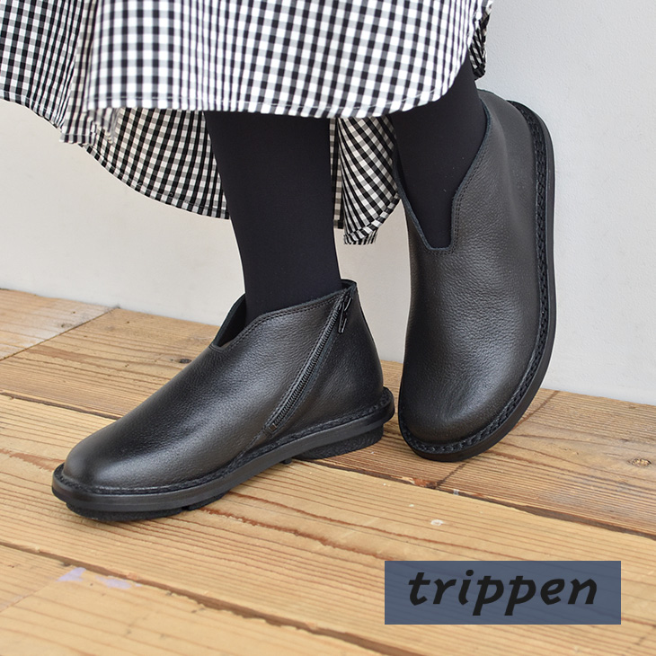 楽天市場】[VAT-WAW/92]trippen(トリッペン) レザースリッポン