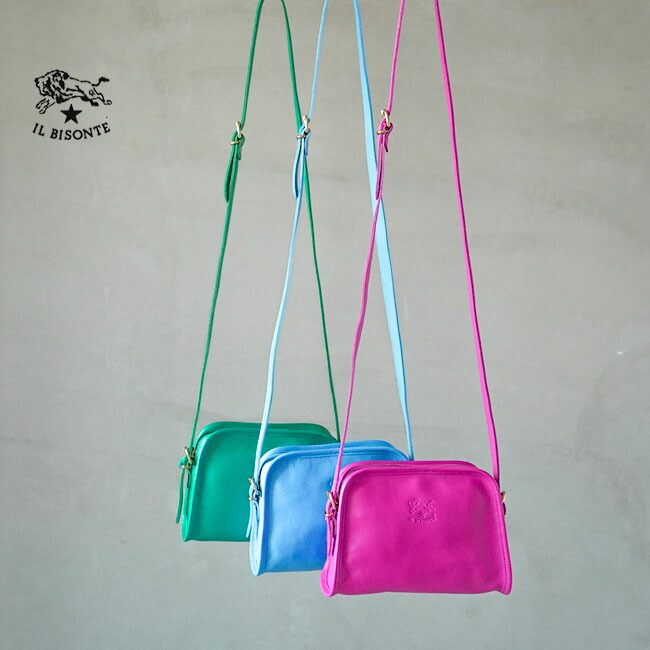◇【国内正規販売店】IL BISONTE(イルビゾンテ) クロスボディバッグ/2022AUTUMN WINTER COLLECTION [54222307111] 26,554円
