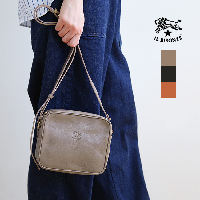 楽天市場】◇【国内正規販売店】[54182-3-05711]IL BISONTE(イルビゾンテ) Shoulder bag/ショルダーバッグ RN :  WOODY HOUSE／ウッディーハウス