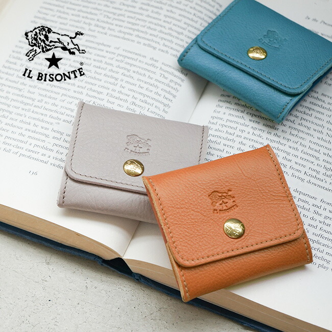 ◇【国内正規販売店】 IL BISONTE(イルビゾンテ) コインパース/2021 AUTUMN WINTER COLLECTION [54212309141]