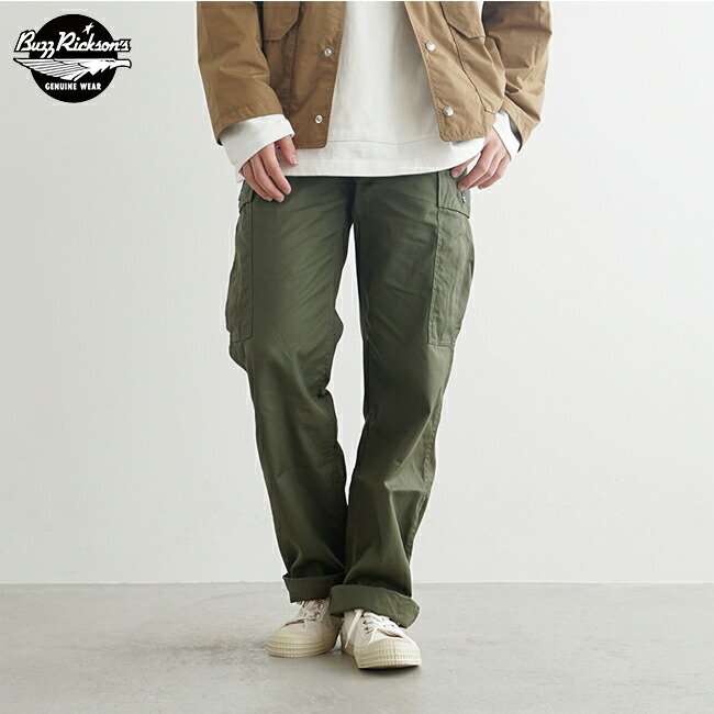 楽天市場】Buzz Rickson's(バズリクソンズ) TROUSERS, MEN'S, COTTON