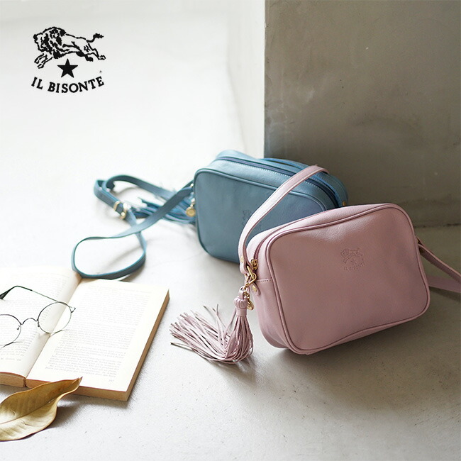 ◇【国内正規販売店】 IL BISONTE(イルビゾンテ) 【2021SSコレクション】クロスボディバッグ/ボックス oMA [54212-3-02511]