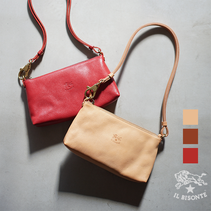 楽天市場】◇【国内正規販売店】[54182-3-05711]IL BISONTE(イルビゾンテ) Shoulder bag/ショルダーバッグ RN :  WOODY HOUSE／ウッディーハウス