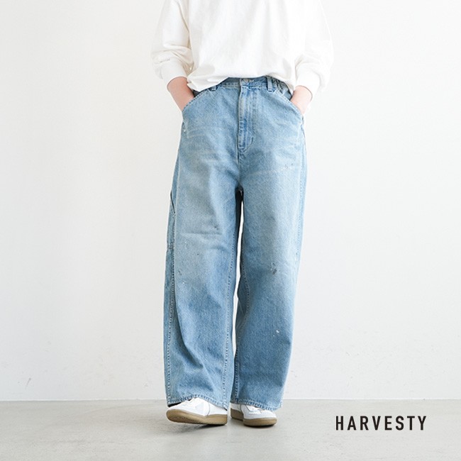 HARVESTY(ハーベスティ) BIG PAINTER DENIM PANTS/ビッグペインターデニムパンツ/メンズ/レディース [A12302]