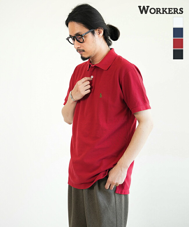 【SALE 30%OFF】WORKERS(ワーカーズ) Modified Fit Polo モディファイドフィットポロ セール [Modified-Fit-Polo]