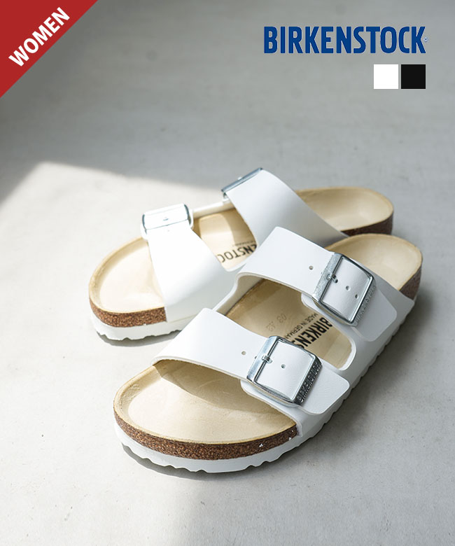 新品　定価13,200円 アリゾナ サンダル 二本ベルト 白 40 ドイツ BIRKENSTOCK サンダル ARIZONA/アリゾナ ホワイト (UNISEX