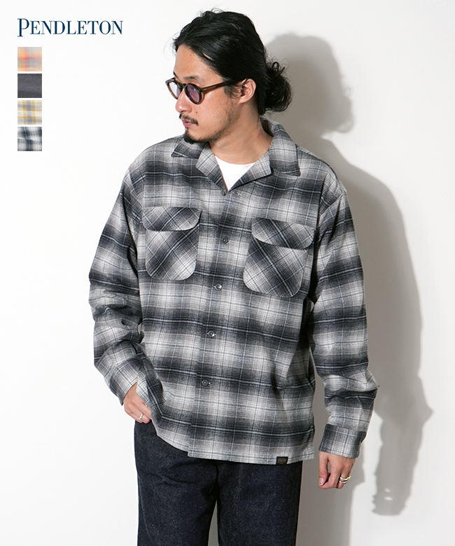 楽天市場】ペンドルトン PENDLETON 長袖 ウールシャツ