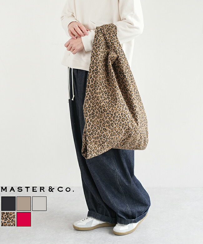 MASTER&Co.(マスターアンドコー) COTTON TOTE BAG コットントートバッグ [MC080]