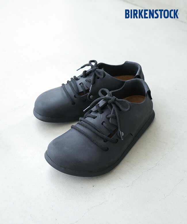 ビルケンシュトック モンタナ ネイビー×ブラック レザー サイズ38 BIRKENSTOCK MONTANA Oiled Leather ( NARROW FIT ) BLACK