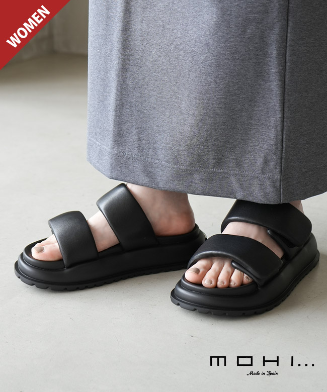 楽天市場】[76-372]MOHI(モヒ) 厚底サンダル GU3-76-372-SO