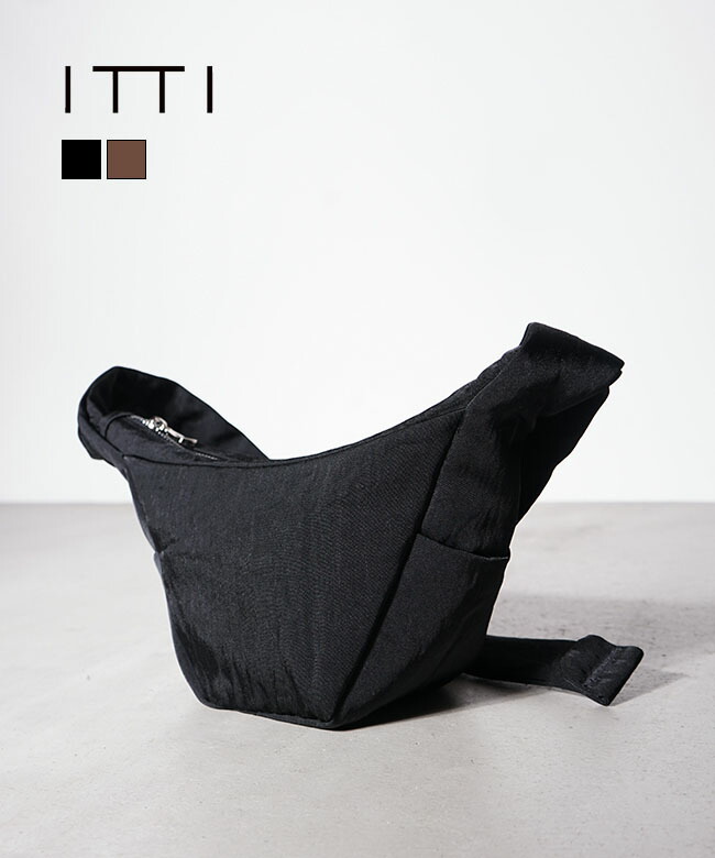 ITTI (イッチ)ANNIE PUFFER MINI MOON BAG/ CERATO BRIGHT アニーパファーミニムーンバッグ [ITTI-BAG-123-CB]｜WOODY HOUSE／ウッディーハウス