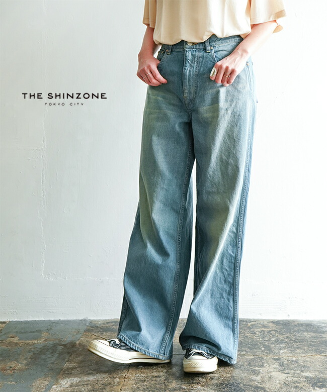 THE SHINZONE(ザ シンゾーン)ROBINSON DENIM PANTS ロビンソンデニムパンツ [25MMSPA07]