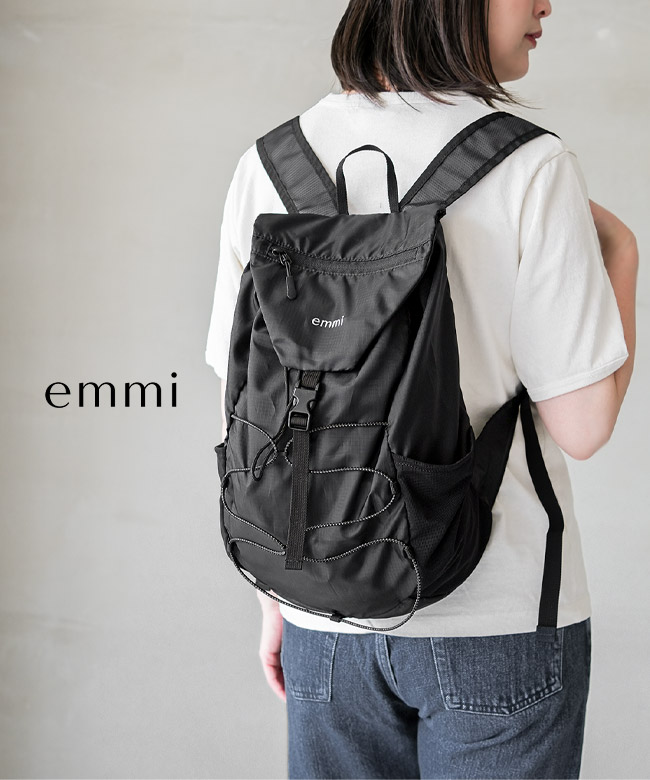 楽天市場】エミ emmi 撥水パッカブルライトバックパック