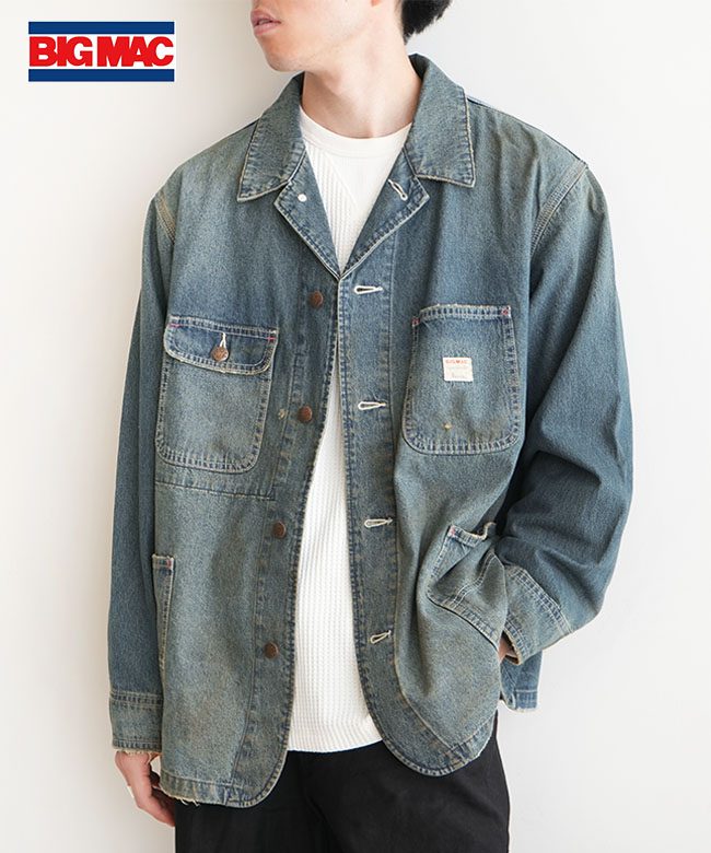 楽天市場】BIG MAC(ビッグマック) DENIM COVERALL デニムカバーオール