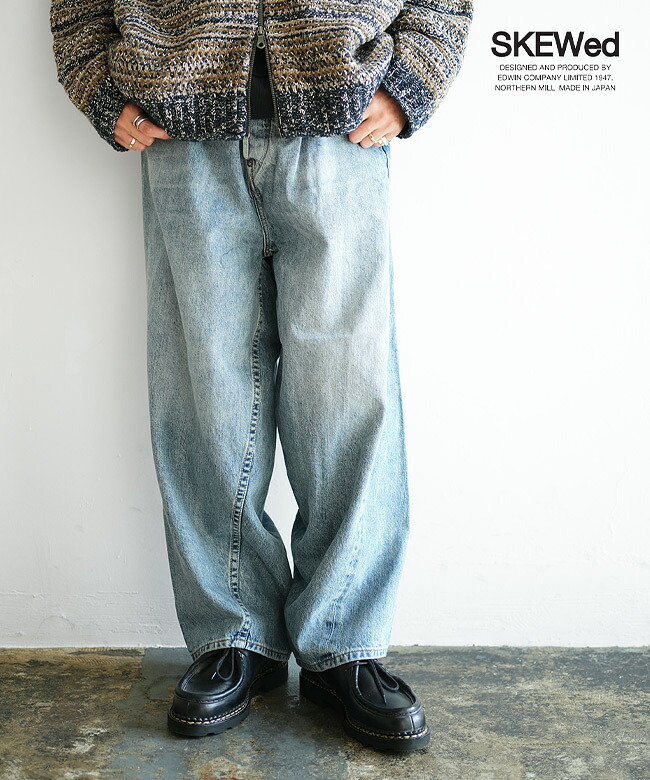 SKEWed(スキュー) COIN POCKET MINE PANTS コインポケットマインパンツ メンズ ボトムス デニムパンツ ジーンズ [HS1201-1]｜WOODY HOUSE／ウッディーハウス