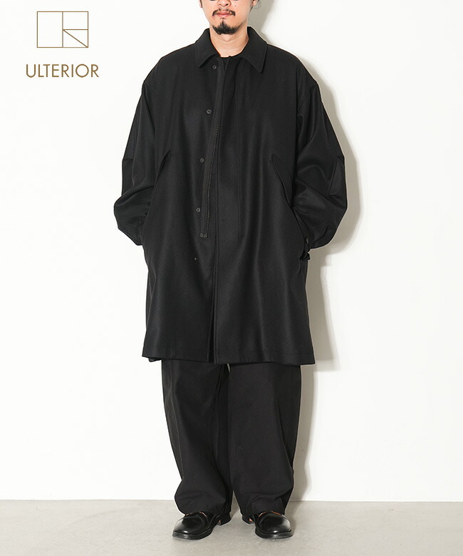 ULTERIOR(アルテリア)Super Fine Light Melton B/C Field Coat(スーパーファインライトメルトンフィールドコート) [UCT20-KC205]｜WOODY HOUSE／ウッディーハウス 90,750円