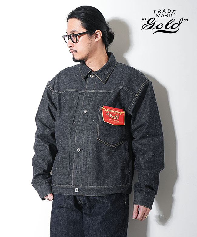 楽天市場】2026春夏新作 ゴールド デニムジャケット ジージャン メンズ