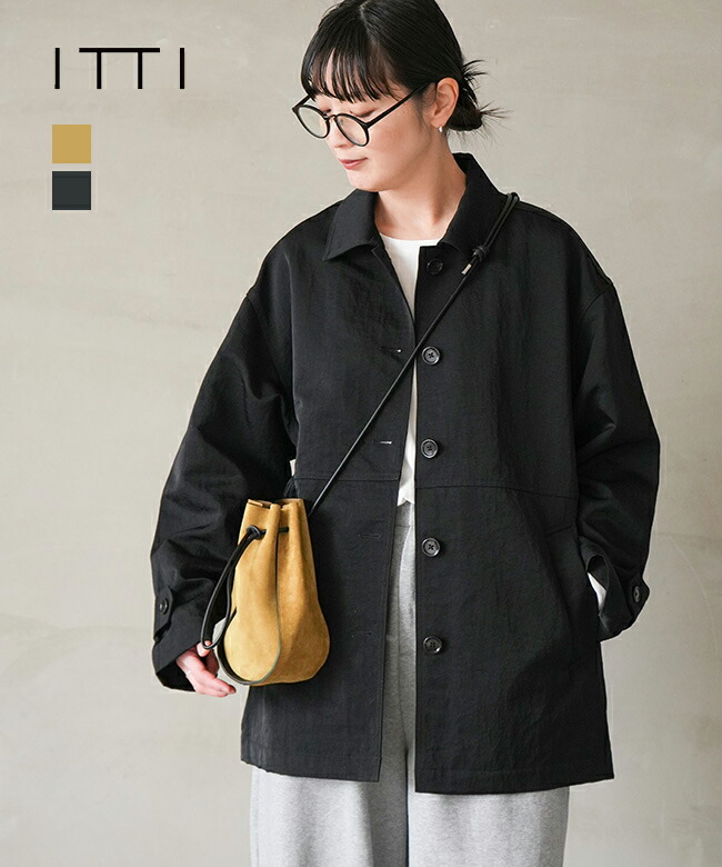 【ギャランティーカード付属】 ITTI(イッチ) HERRIE KINCHAKU POUCH GPM ヘリー巾着ポーチ レディース バッグ [ITTI-BAG-164-MOS]