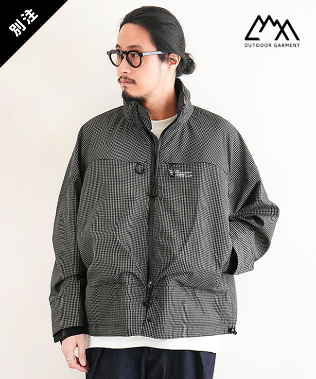 CMF/COMFY OUTDOOR GARMNT(シーエムエフ/コンフィーアウトドアガーメント) WOODY 別注 SST JK -GRID- メンズ トップス ライトアウター ソフトシェル シェルジャケット [CMF2601-J09WH]