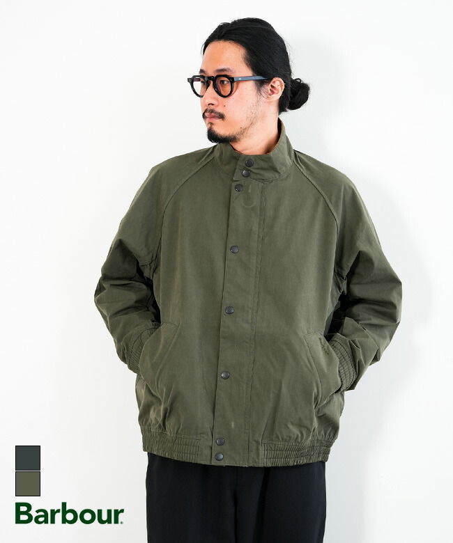 Barbour(バブアー) Peached Blouson Transport ピーチド ブルゾン トランスポート メンズ トップス ライトアウター ジャケット ジャンパー ノンワックス ピーチスキン [MCA1143]