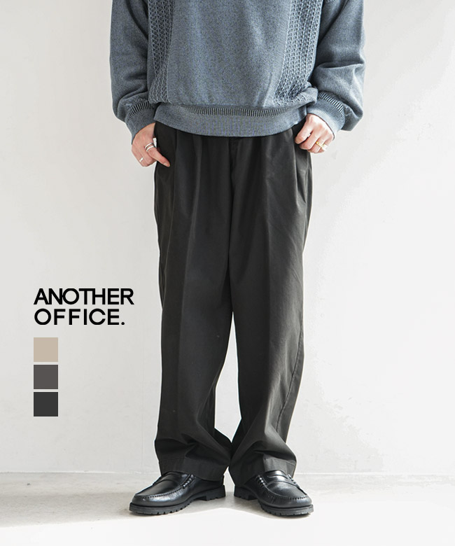 ANOTHER OFFICE(アナザーオフィス) Santiago Chino Pants サンティアゴ チノ パンツ メンズ ボトムス スラックス トラウザーズ チノパン[AOFSPT002]