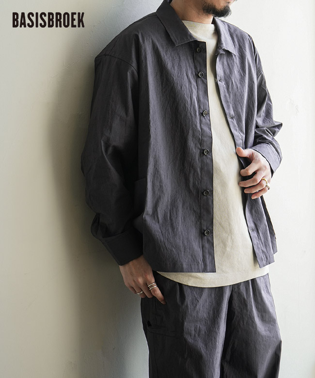 BASISBROEK(バージスブルック) ORGEN -LINEN- オーガンリネン メンズ トップス ボタンシャツ 長袖 [BJ-95L]