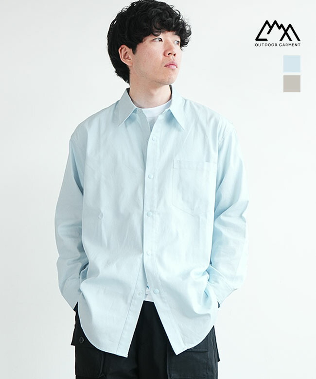 CMF/COMFY OUTDOOR GARMNT(シーエムエフ/コンフィーアウトドアガーメント) VENTILATION SHIRTS ベンチレーションシャツ メンズ トップス オックスシャツ [CMF2601-S01]