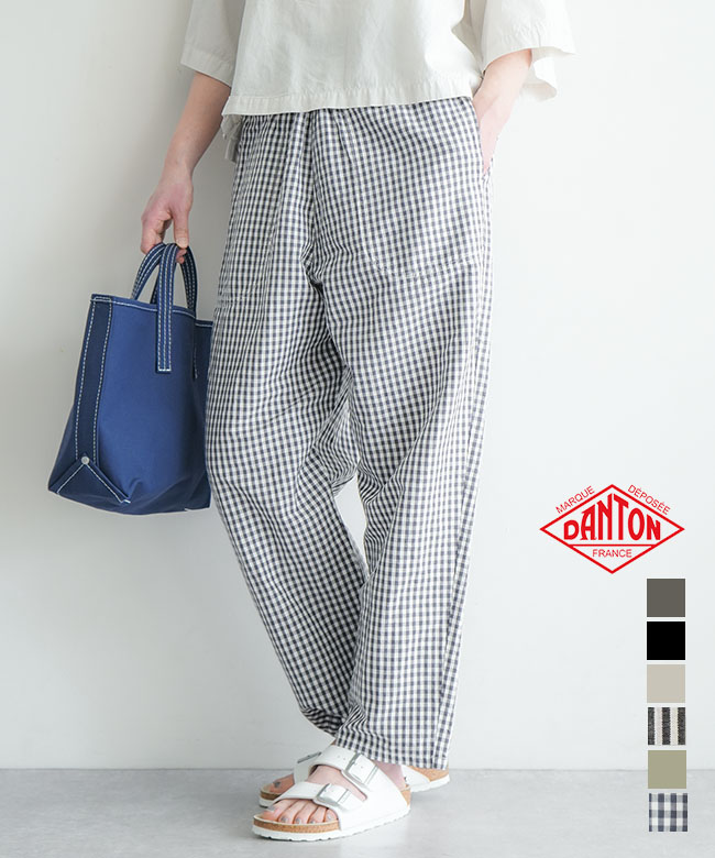 楽天市場】◇ DANTON(ダントン) COTTON LINEN WEATHER EASY PANTS