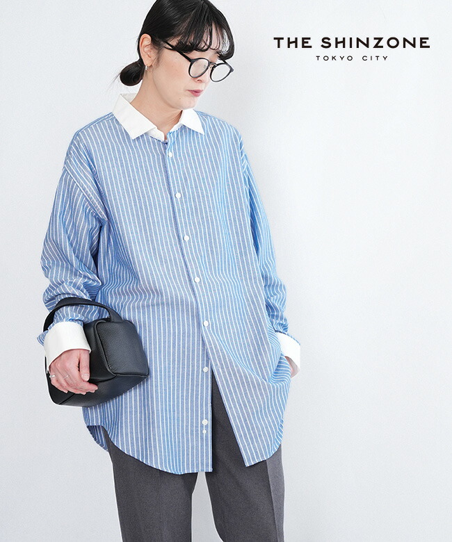 楽天市場】THE SHINZONE(ザ・シンゾーン)CLERIC SHIRT レディース