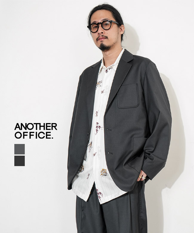 ANOTHER OFFICE(アナザーオフィス) Santiago Sports Jacket サンティアゴ スポーツ ジャケット メンズ テーラードジャケット[AOFSJK002]｜WOODY HOUSE／ウッディーハウス