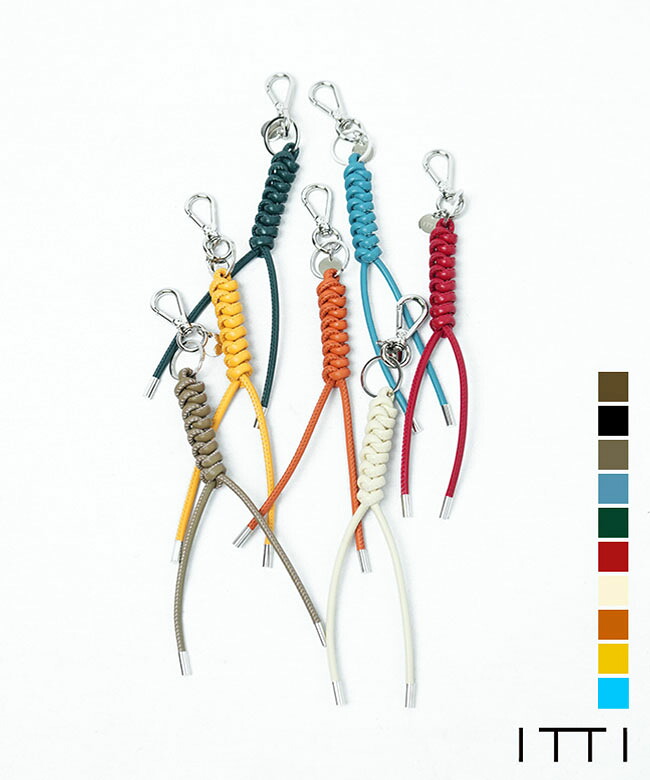 【ギャランティーカード付属】 ITTI(イッチ)CRISTY SNAKE KNOT CHARM クリスティ スネークノットチャーム レザーチャーム [ITTI-GOODS-063]