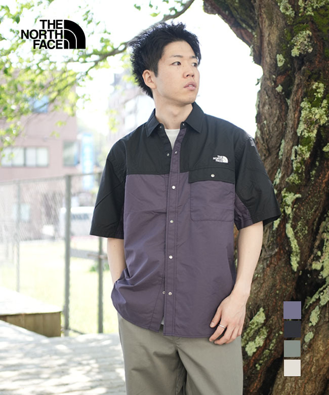 【SALE 10%OFF】◇THE NORTH FACE(ザ・ノース・フェイス)ショートスリーブヌプシシャツ（ユニセックス） トップス 半袖 シャツ [NR22650] セール｜WOODY HOUSE／ウッディーハウス