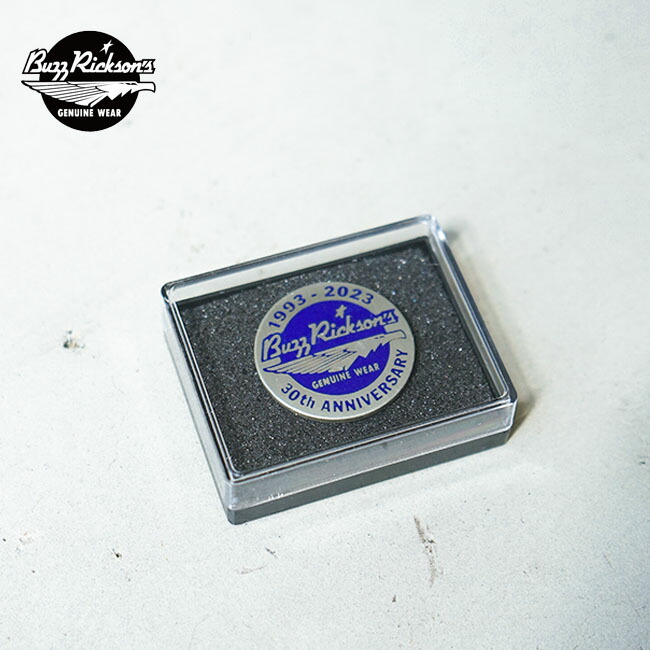 楽天市場】バズリクソンズ Buzz Rickson's 30周年記念 ピンバッチ