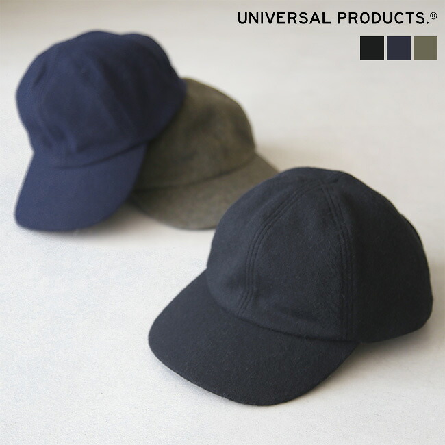 UNIVERSAL PRODUCTS.(ユニバーサルプロダクツ) COMESANDGOES 6 Panel BASEBALL CAP カムズアンドゴーズ 6パネル ベースボール キャップ [233-60906]｜WOODY HOUSE／ウッディーハウス