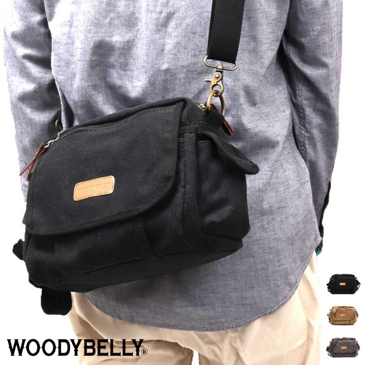 WOODYBELLY 13隠しショルダーバッグ メンズ キャンヴァス 帆布出どころ B5大きさ曲がった掛け 曲がったかけ御徒面子 大静電容量 多納める 軽さ 通学 通い生まれ落ちる日 父の日 差し上げ物 Ipad 外国で旅する  肩かけ袋 組みかえる版