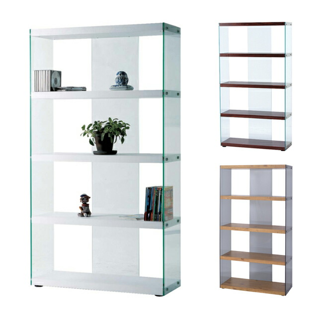 Woodylife Open Rack Shelf Modern Width 85 Cm White White Living
