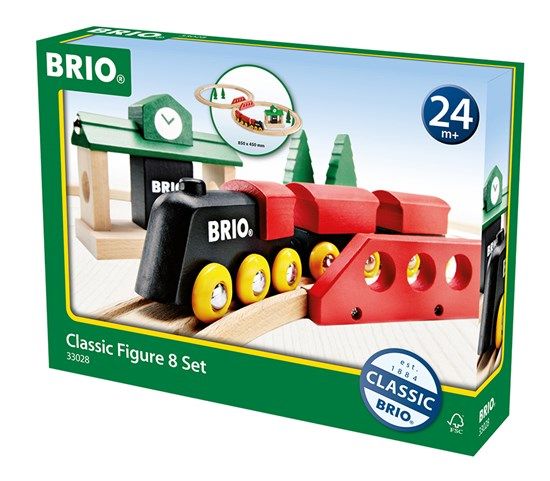 楽天市場】ブリオ BRIO クラシックDXレールセット 33424 汽車レール