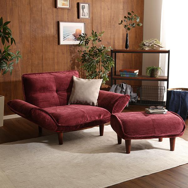 ソファ 脚 1人掛け ポケットコイル オットマン付き スツール 足置き ソファ 椅子 ソファ ソファベッド ミッドセンチュリー 多様な リクライニング 西海岸 ヴィンテージ コンパクト カウチ ポケットコイル 脚 布張り アンティーク レトロ ソファ 1人掛け