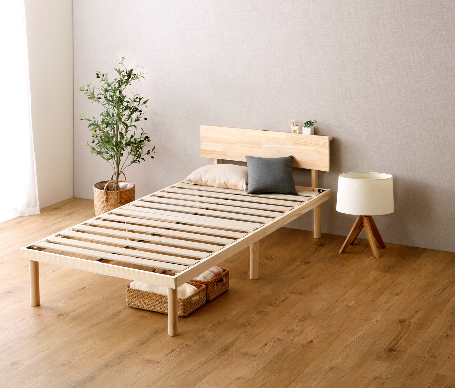 すのこシングルベッド 楽天市場】すのこベッド シングル 通販 WB-7718S スノコベッド