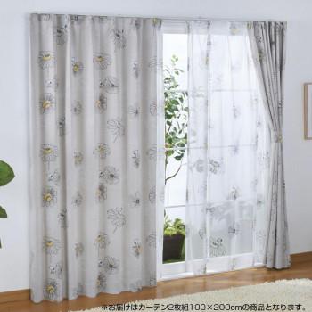 カーテン ドレープカーテン おしゃれ リビング モダン 子供部屋 北欧 既製品 お得サイズ 豊富 厚手 遮熱 断熱 保温 防寒 目隠し 防音 かわいい 姫系 2枚組 2枚セット 幅100 丈200 タッセル 止める 男の子 女の子 キッズ 可愛い スヌーピー