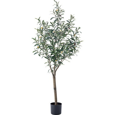 観葉植物 フェイクグリーン 造花 大型 人工 植物 アートフラワー インテリア インテリアグリーン フェイク おしゃれ 室内 鉢 植木鉢 木 お祝い 約 約幅44 奥行44 高さ152｜WOODS（ウッズ）