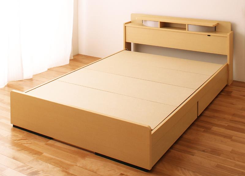 ベッド セミダブル チェストベッド ミドル ベッド下収納 引き出し付き 大容量 宮付き ヘッドボード 枕元 棚 携帯 スマホ ティッシュ メガネ リモコン ラック ライト 読書 収納付き おしゃれ モダン メンズ デザイナーズ 土台 箱型 照明 読書灯 Sandjfisheries Co Uk